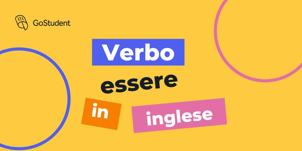 Verbo essere in inglese
